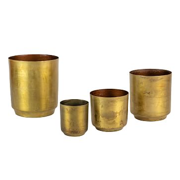 Metal Flower Pots | West Elm