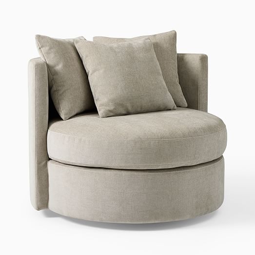 Roundabout Swivel Chair | West Elm