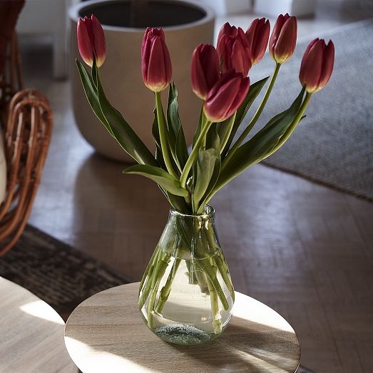 Pure Clear Recycled Glass Vases West Elm