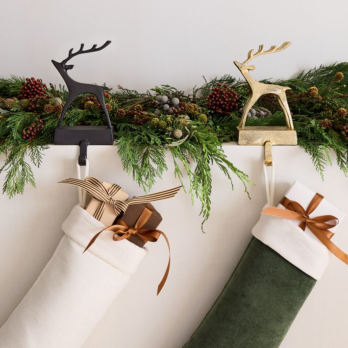 Deer Stocking Holder West Elm