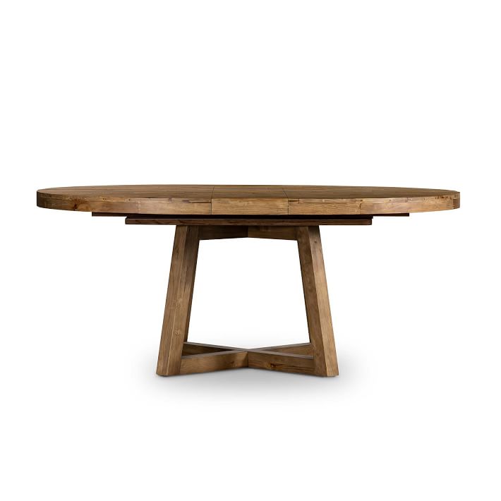 Emmerson® Round Expandable Dining Table (60"72") West Elm