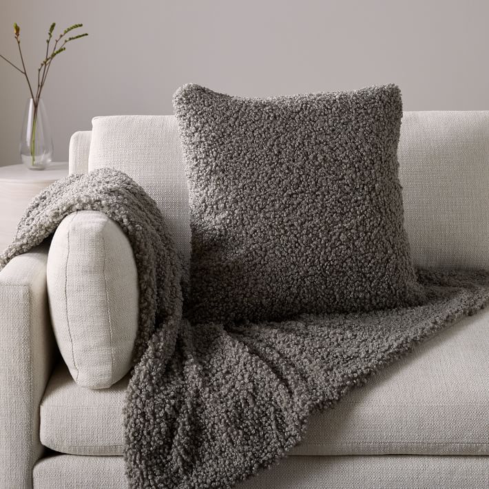 Cozy Faux Shearling Throw | West Elm