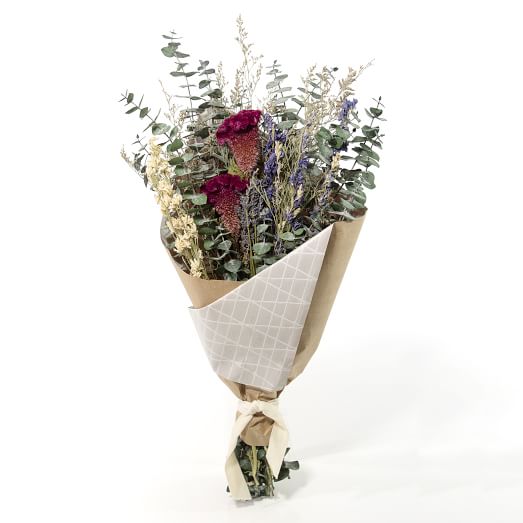 Dried Celosia Bouquet West Elm