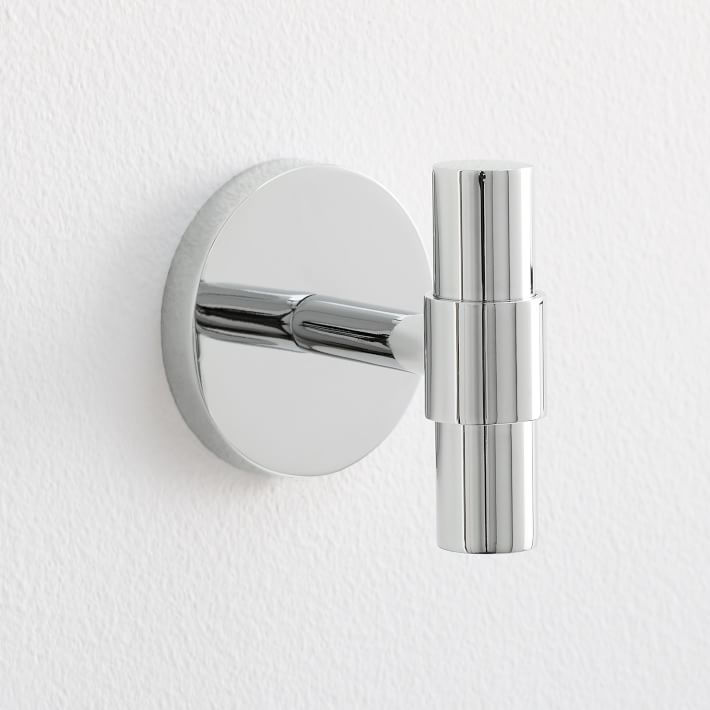 Pure Modernist Bath Hardware - Towel Hook | West Elm
