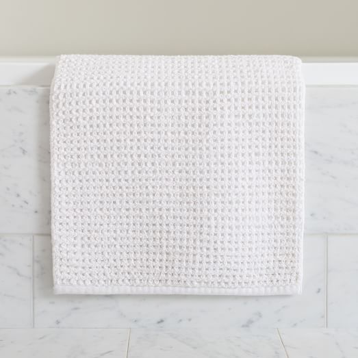 Plush Waffle Bath Mat West Elm