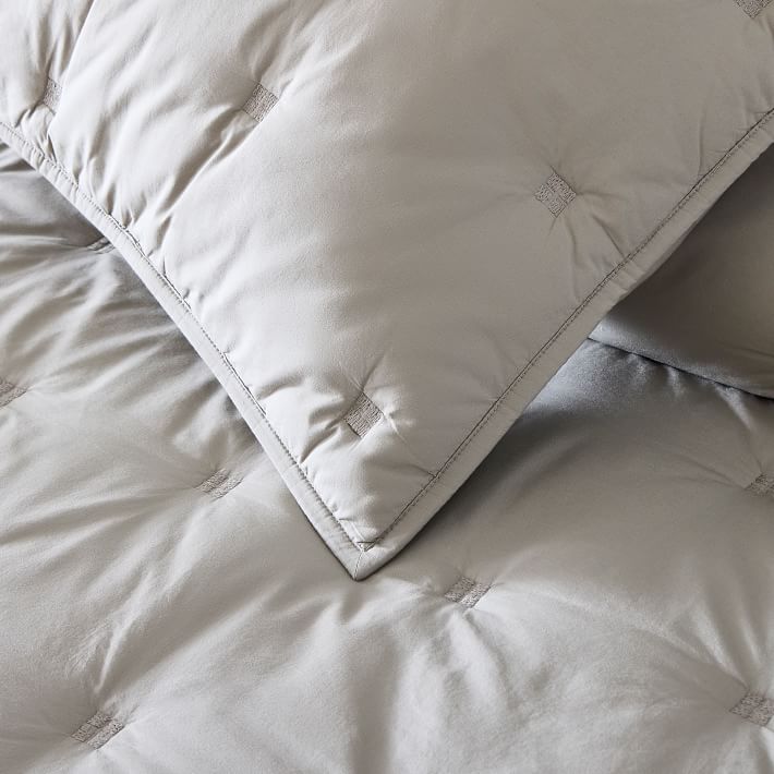 Washed Cotton Comforter & Shams | West Elm