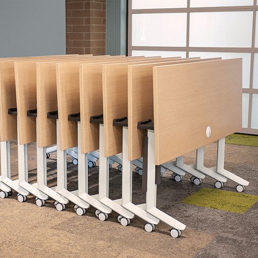 Simii Wake Flip Nest Table w/ Power West Elm