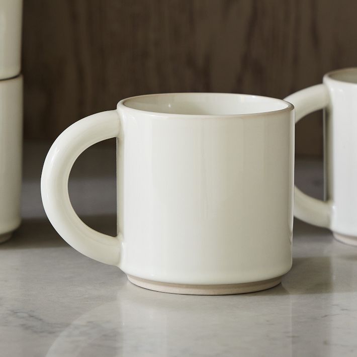 StraightSided Stoneware Dinnerware Collection West Elm