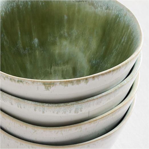Reactive Glaze Stoneware Cereal Bowl Sets West Elm