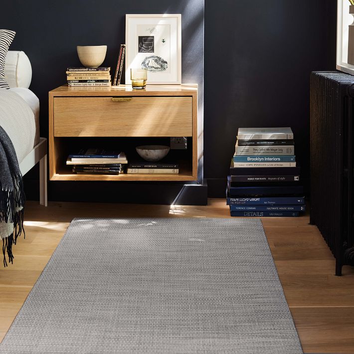 Chilewich EasyCare Basketweave Woven Rug West Elm