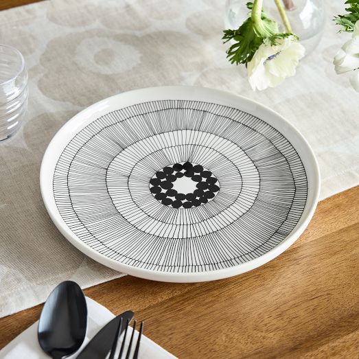 Marimekko Oiva Siirtolapuutarha Dinner Plate West Elm