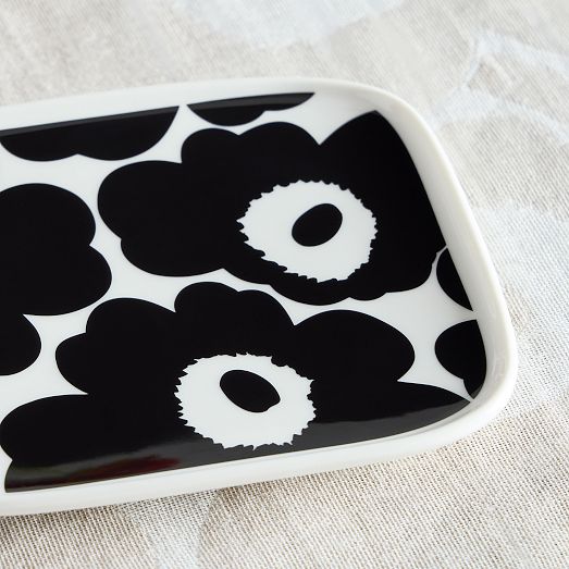 Marimekko Oiva Unikko Rectangle Plate 