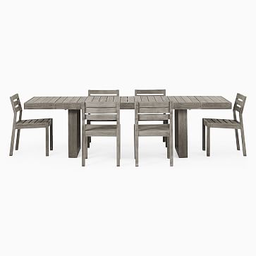 Portside Outdoor Expandable Dining Table (76.5