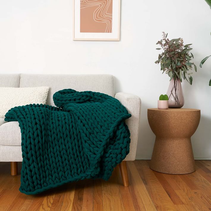 Bearaby TENCEL™ Napper Weighted Blanket West Elm