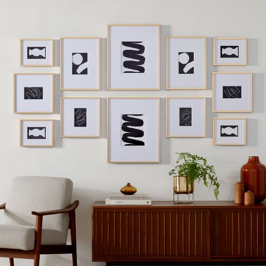 The Collector Tall Gallery Frames Set (Set of 12) West Elm