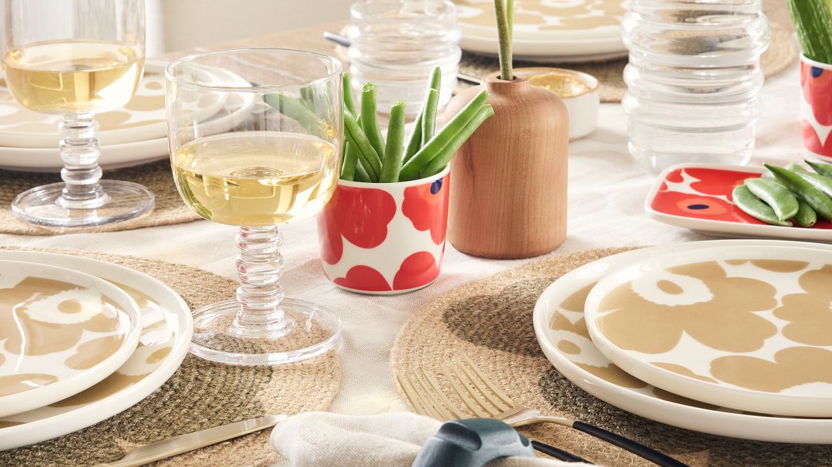 Marimekko Oiva Unikko Dinner Plate West Elm