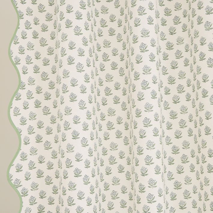 RHODE Begonia Shower Curtain West Elm