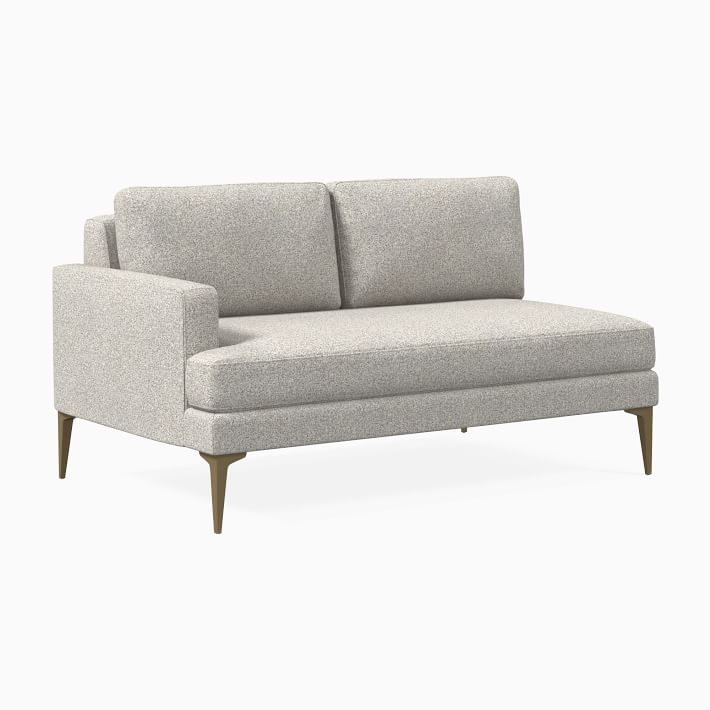 Build Your Own - Andes Sectional (Petite Depth) | West Elm