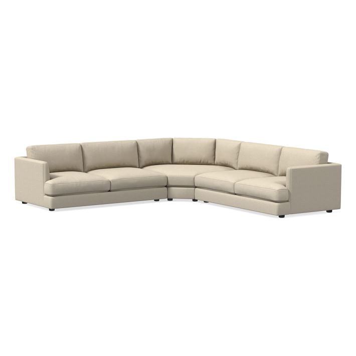 Haven LShaped Wedge Sectional Sofa With Chaise West Elm