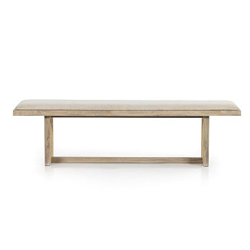 Yvette Upholstered Dining Bench (74") | West Elm