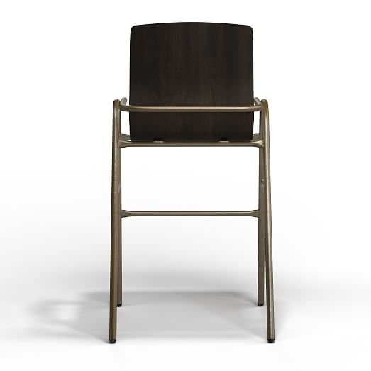 Grand Rapids Chair Co. Full Hurdle Bar Stool West Elm