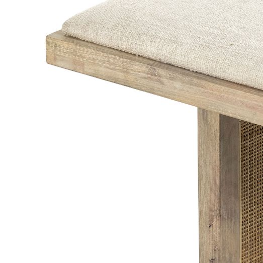 Yvette Upholstered Dining Bench (74") | West Elm