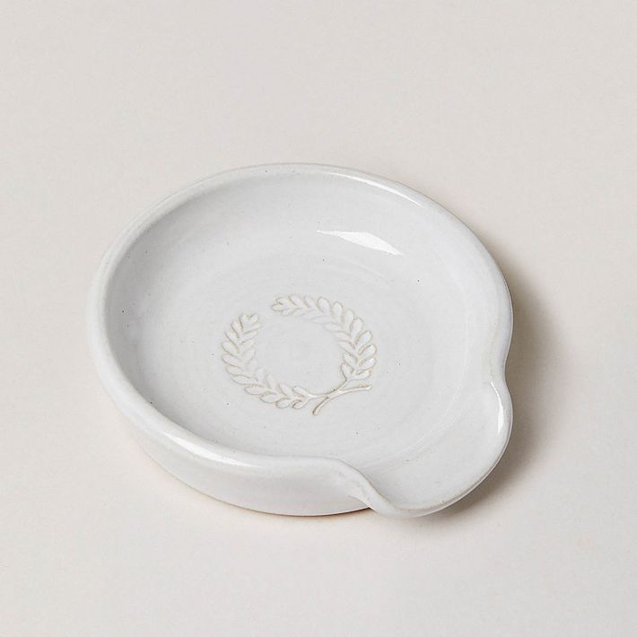 Farmhouse Pottery Laurel Spoon Rest West Elm