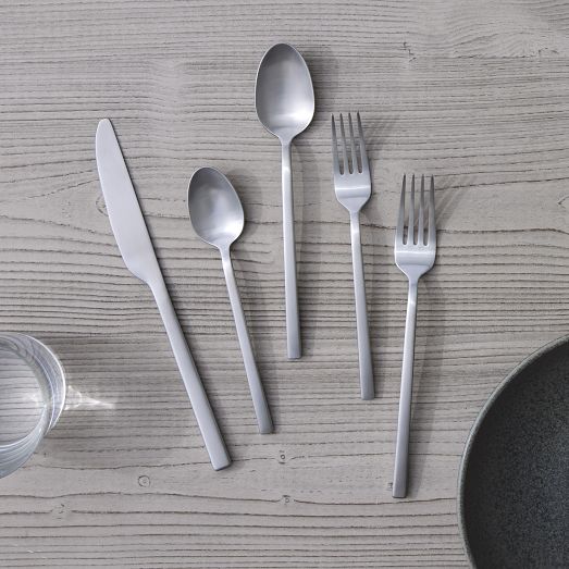 Briggs Flatware Sets Satin West Elm