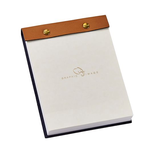 Leather Desk Notepad West Elm