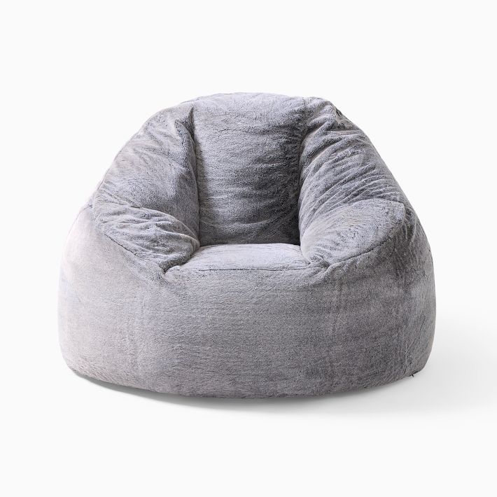 Ainsley Faux Fur Lounge Chair | West Elm