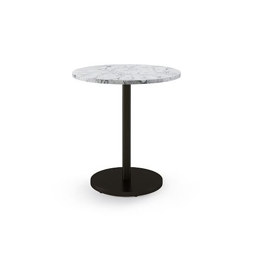 Orbit Faux Marble Dining Table - Round | West Elm