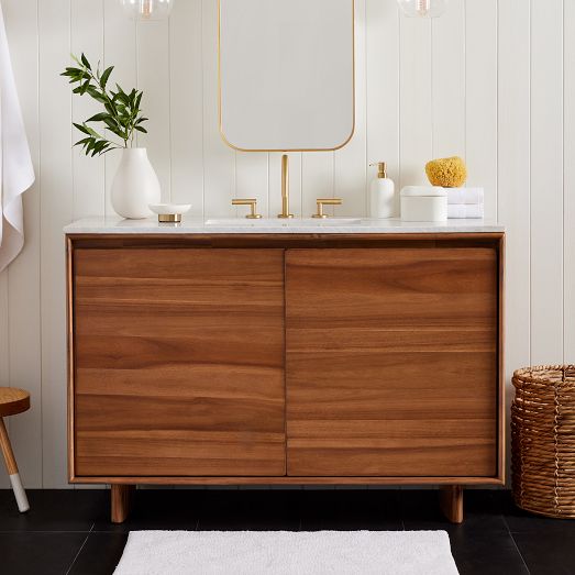 Anton Single Bathroom Vanity (31.5"–49")  West Elm