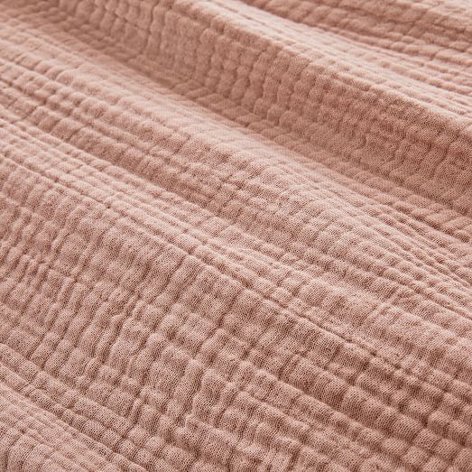 Dreamy Gauze Cotton Blanket West Elm
