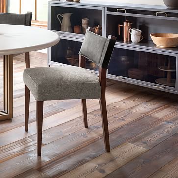 Leather-Backed Dining Chair (Set of 2) | West Elm