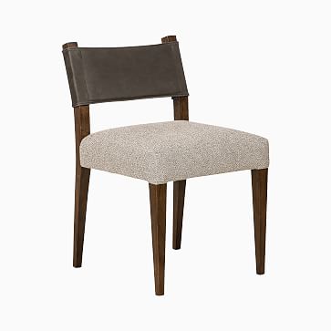 Leather-Backed Dining Chair (Set of 2) | West Elm