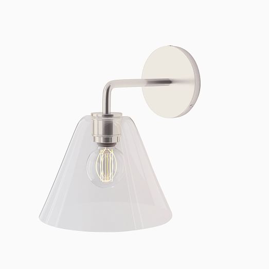 Sculptural Cone Sconce | West Elm