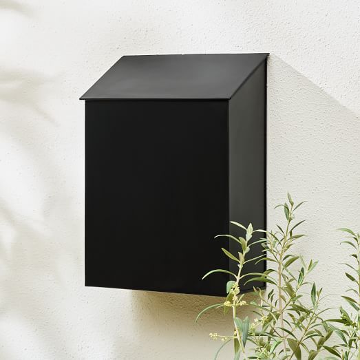 Downtown Mailbox Small West Elm   Downtown Mailbox Small C 