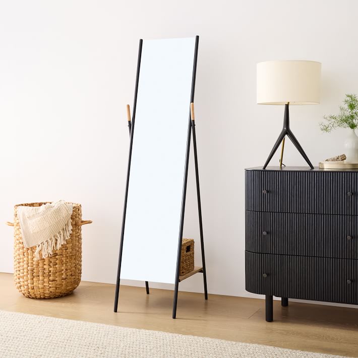 Standing Metal Mirror 17"W x 65"H West Elm