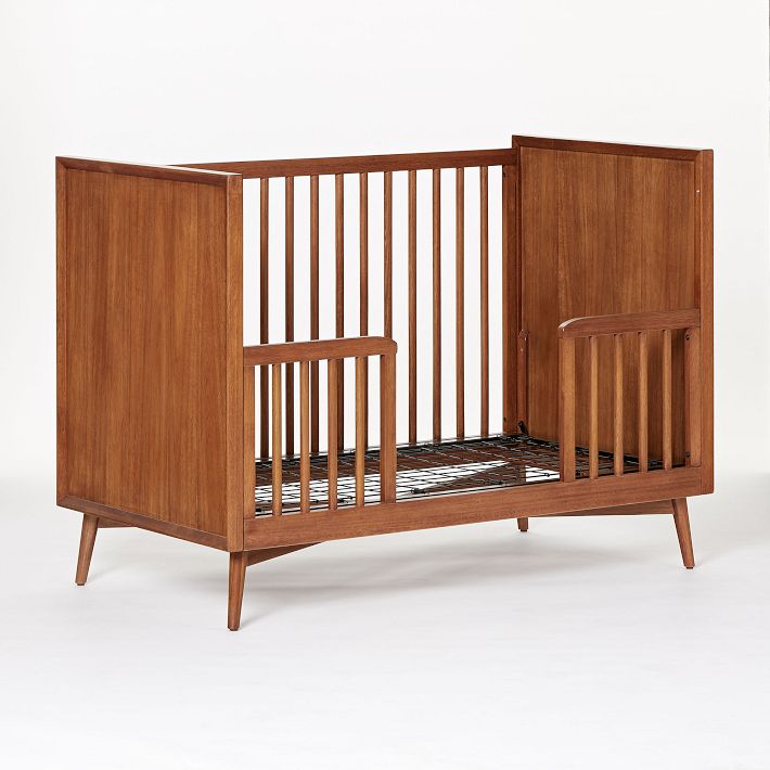 Mid-Century Toddler Bed Conversion Kit - Acorn | West Elm
