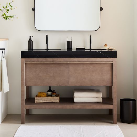 Glenn Double Bathroom Vanity (48"–72") | West Elm