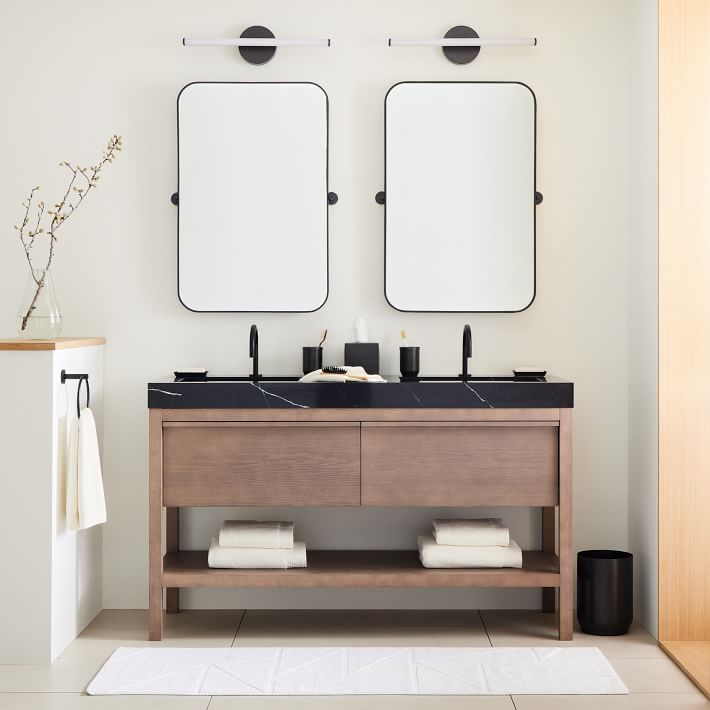 Glenn Double Bathroom Vanity (48"–72") | West Elm