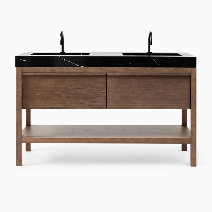 Glenn Double Bathroom Vanity (48"–72") | West Elm