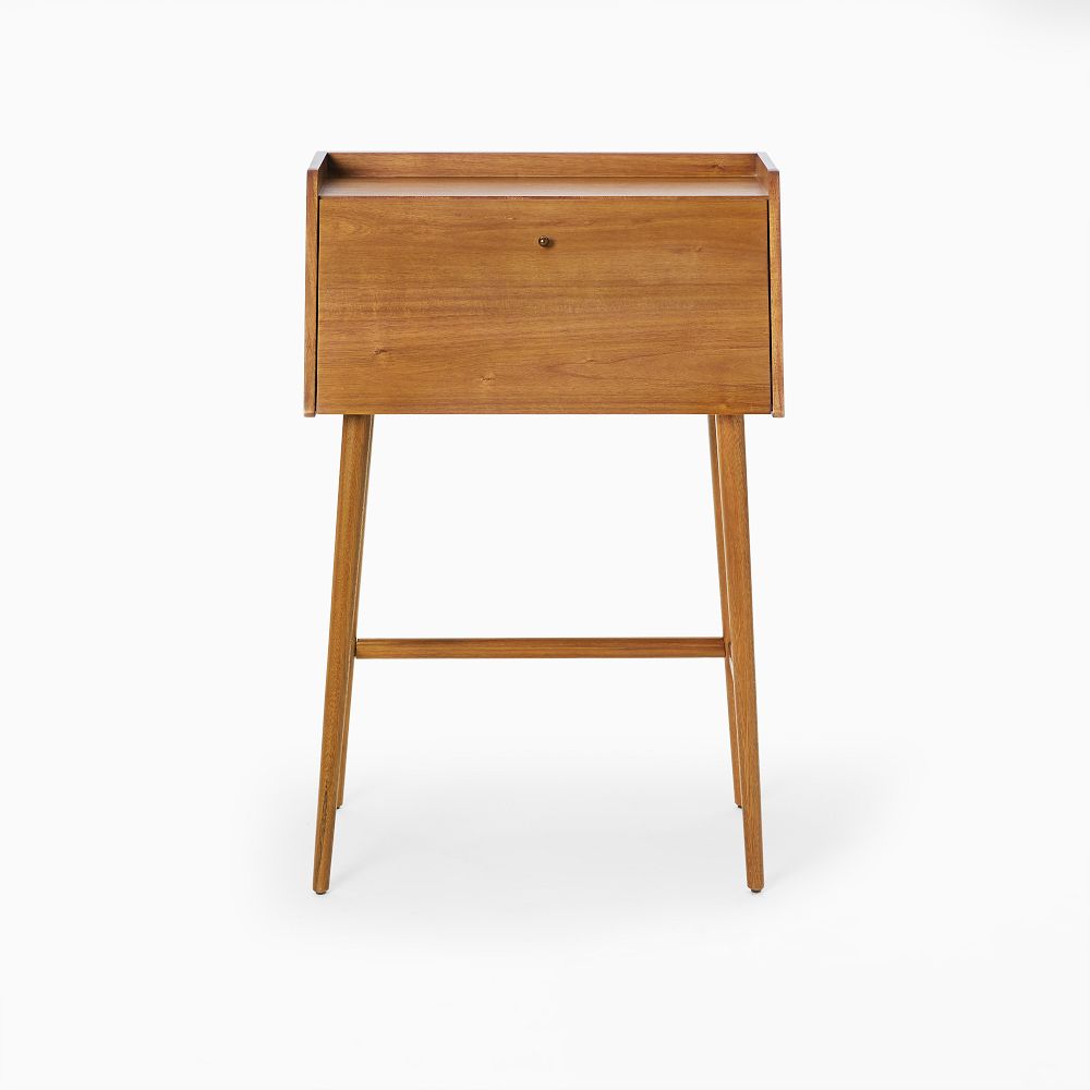 Mid-Century Mini Secretary Desk (28