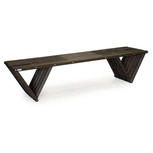 Triangle Leg Bench | West Elm