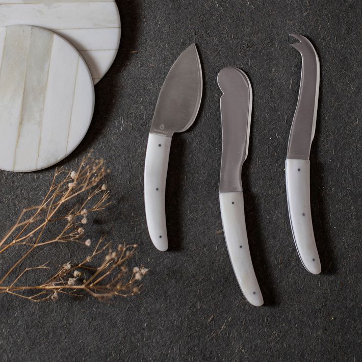 Farmhouse Pottery Artisan Forged Cheese Knife Set  Cheese knives, Farmhouse  pottery, Cheese knife set