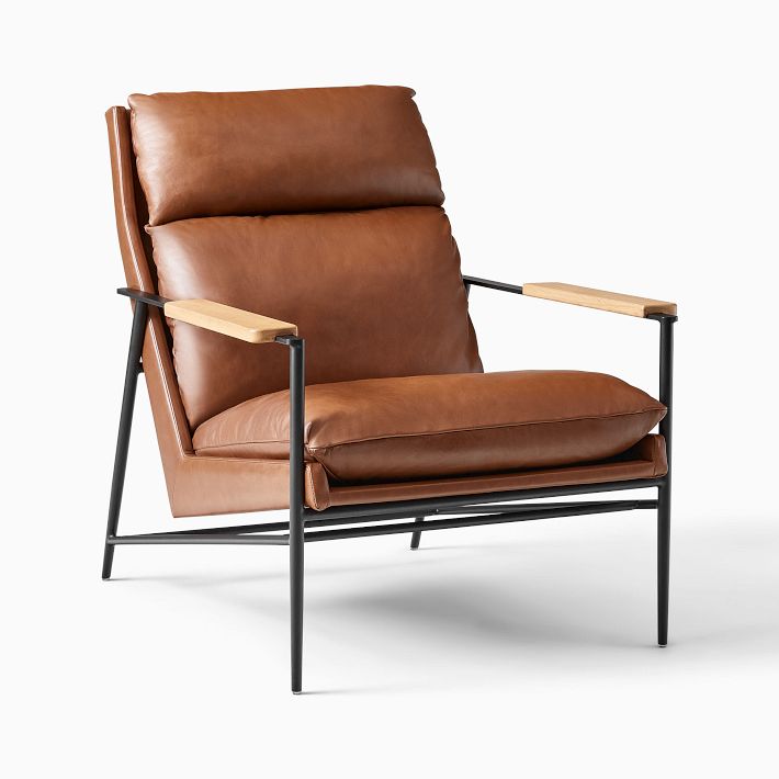 Kinsley Leather Chair West Elm