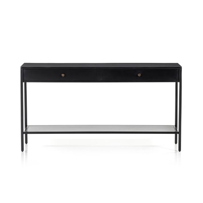 Bronzed Iron Console Table (57