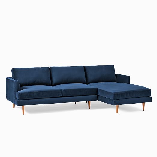 Haven Loft 2Piece Chaise Sectional (99") West Elm