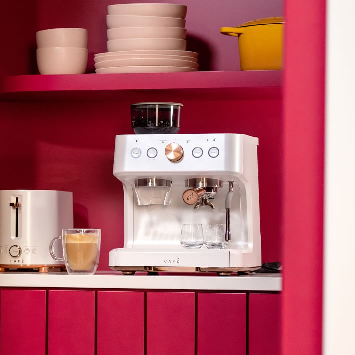 Café™ Bellissimo Semi Automatic Espresso Machine & Frother West Elm