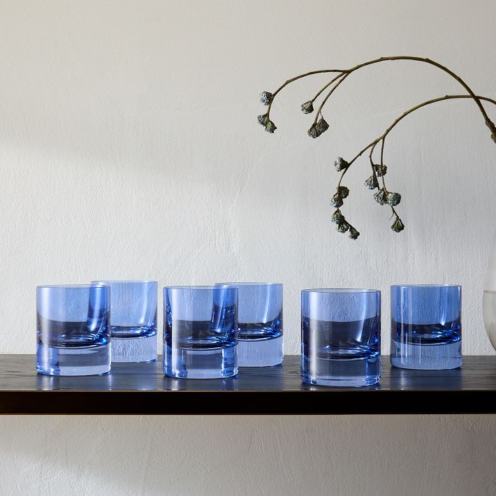 Estelle Colored Glass Rocks Glass (Set of 6)